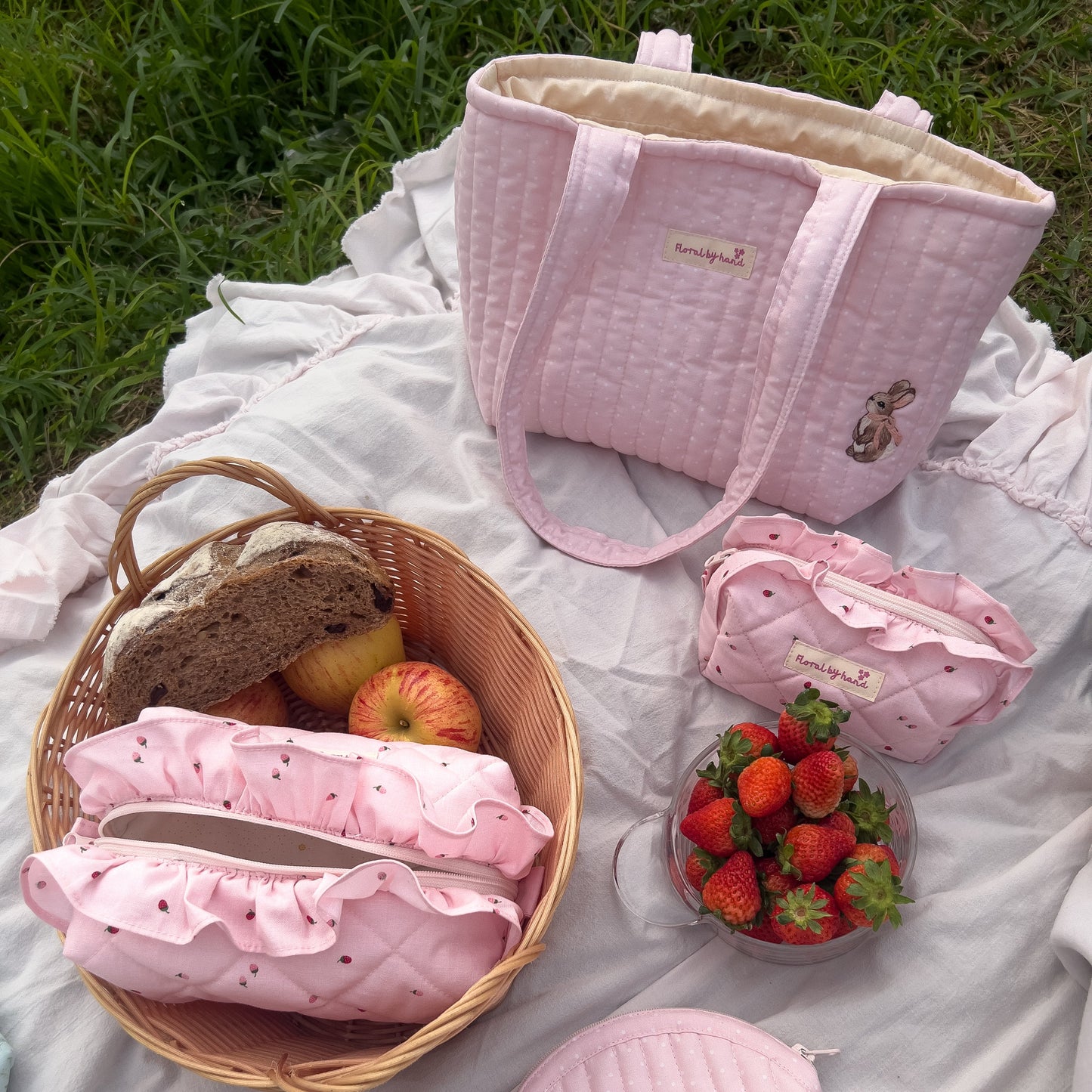 Bunny Polka Dots Tote