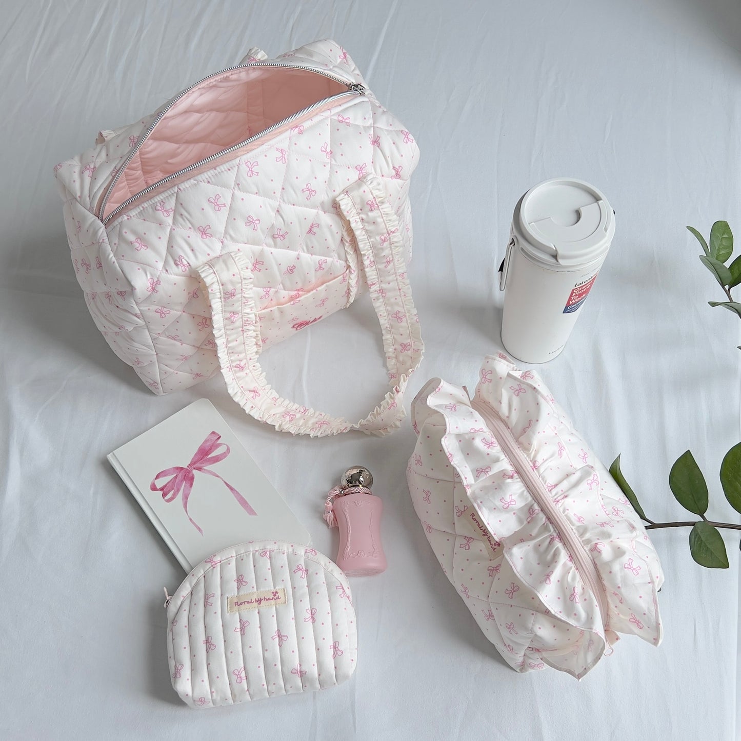 Pink Ribbon Bundle-The Ultimate Girly Travel Set