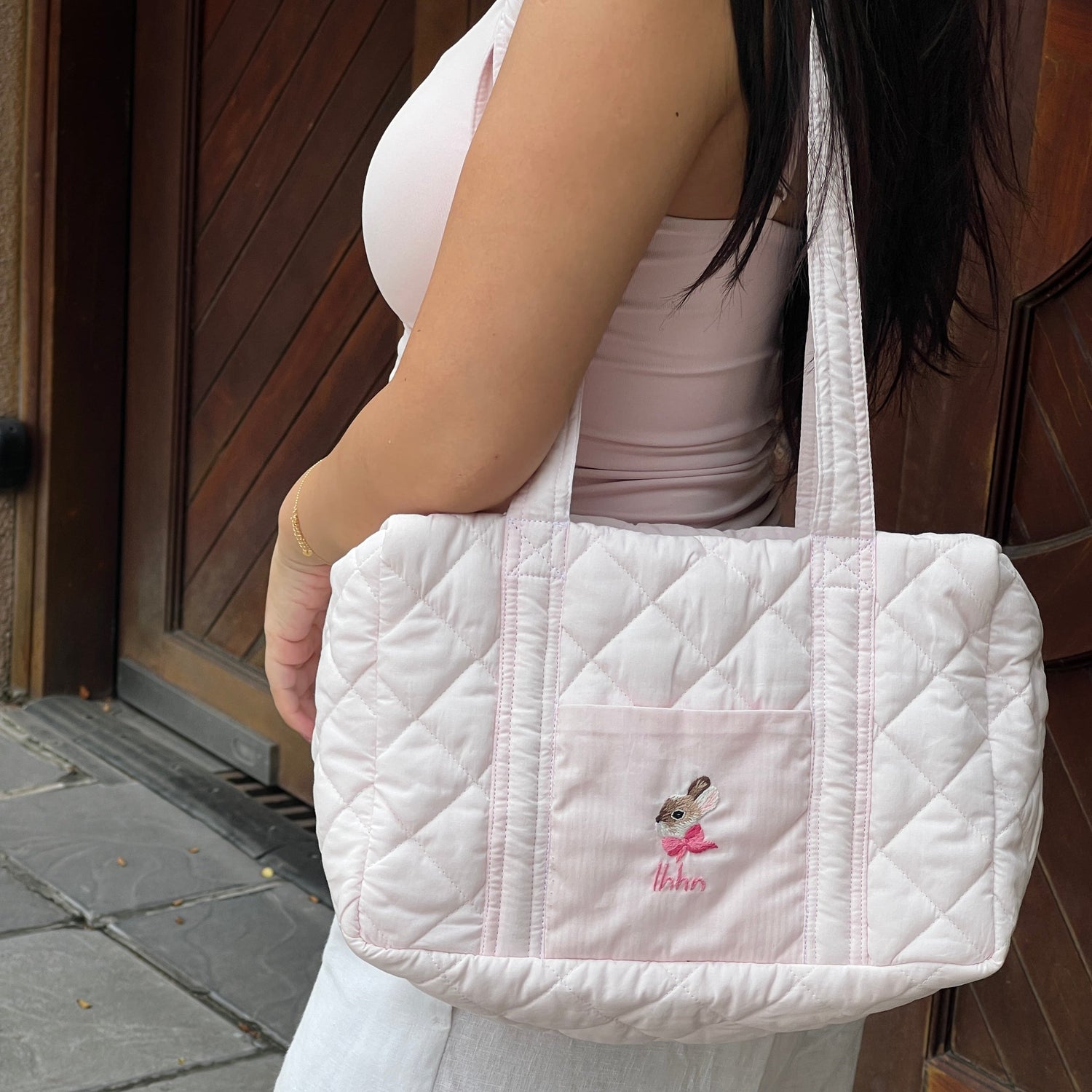 Quilted Duffle Bag