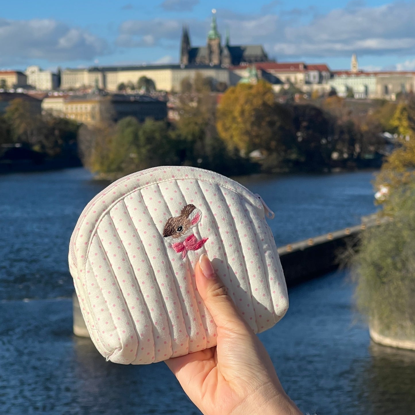 Cute Animal Embroidery Shell