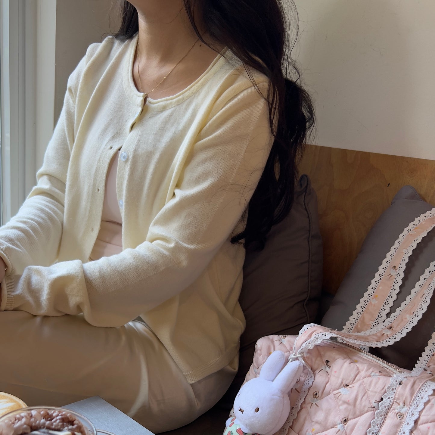 Ballerina Pink Quilted Duffle Bag