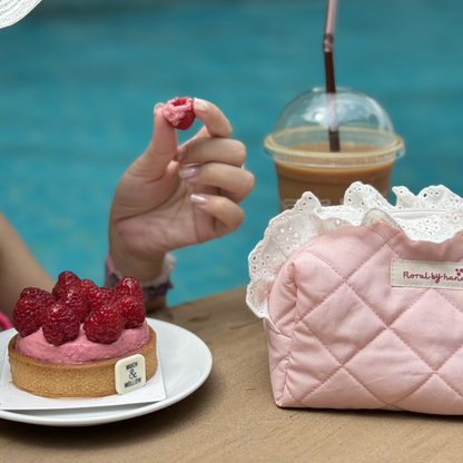 Túi đựng mỹ phẩm thêu thủ công tùy chỉnh