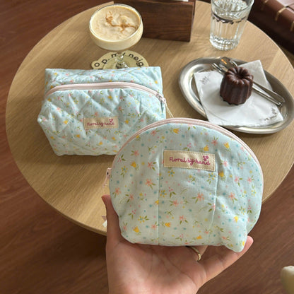 Handgemachte Muschel Kosmetiktasche Schminktäschchen Geldbörse 