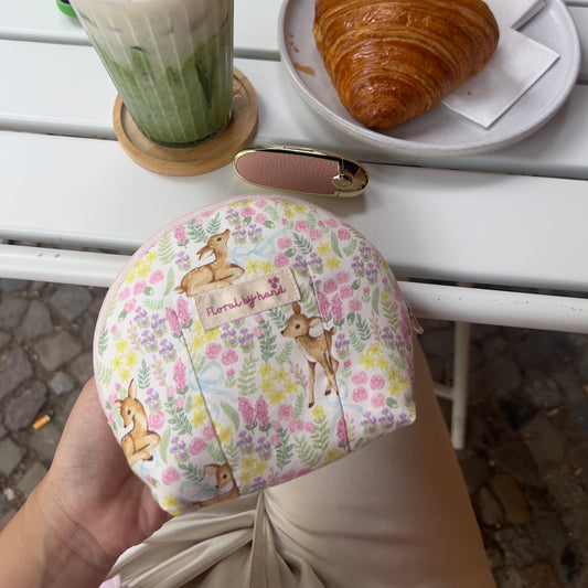 Bambi Quilted Soft Shell Pouch